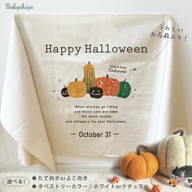 【メール便送料無料】ハロウィン タペストリー インテリア 飾り 壁掛け [ パンプキン ] プレゼント オシャレ 人気 女 男 お祝い 映え 思い出 記念 人気 インスタ ランキング 手軽 写真 飾り付け 装飾 パーティー 学園祭 文化祭 カボチャ ジャックオーランタン 映え かぼちゃ