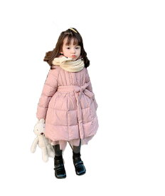 キッズアウター 後ろリボン付き中わたコート ジャケット 子供用コート 子供服 天使のコート