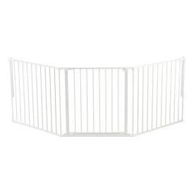 【BABYDAN公式ショップ】ハースゲートL ベビーダン babydan 3枚 薪ストーブ 自立式 ベビーフェンス ペットゲート ドア付き テレビガード ベビーサークル ゲート おくだけ 赤ちゃん 柵 子供 テレビ 安全ガード 北欧 ワイド 侵入防止 BD203202