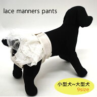マナーパンツ レース 小型犬用 中型犬 大型犬 犬 お出かけ ペット フォーマル かわいい お揃いコーデ チ…