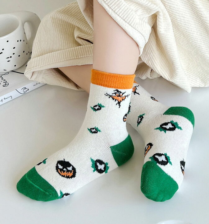 楽天市場】5点セット キッズ ハロウィン ソックス コットン 靴下 