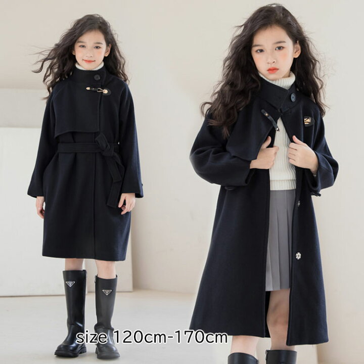 楽天市場】子供服 女の子 コート ラシャコート ジュニア ガールズ  