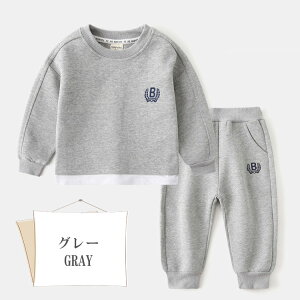 キッズ スウェットセット 無地 ネイビー グレー ジャージ 2点セット 男の子 セットアップ服 韓国子供服 春 秋 冬 上下 トレーナー 長パンツ カジュアル 柔らかい ルームウェア ファッション 9