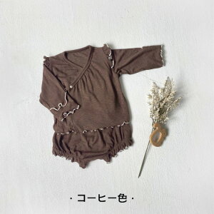 ベビー パジャマ 長袖 上下セット 2点セット トップス パンツ 腹巻付き お腹冷え対策 かわいい フリル 赤ちゃん ルームウエア 寝間着 セットアップ ベビーパジャマ 寝間着 子供服 幼児 男の