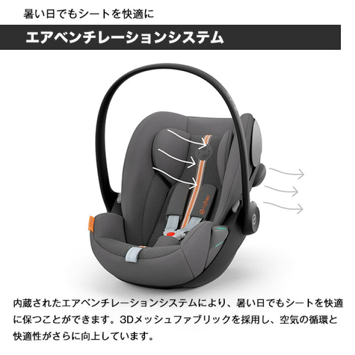 楽天市場】【メーカー3年保証・送料無料】サイベックスcybex クラウド 