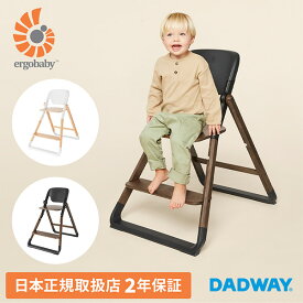 Ergobaby（エルゴベビー）evolveチェア（エボルブチェア）evolve high chair／チェア／3ヶ月ごろから／工具不要・折りたたみ自立／DADWAY（ダッドウェイ）