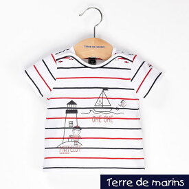 フランス Terre de marins テールドマラン マリンボーダーTシャツ 70cm・80cm・85cm（6ヶ月・12ヶ月・18ヶ月） b70 u70 b80 u80 b85 u85