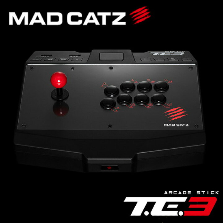 楽天市場】マッドキャッツ T.E.3 アーケードスティック トーナメント 