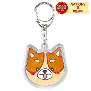 ハメパチくんキーホルダー 動物型 ミラー型 アクリルガッシュ ポスターカラー 水彩絵具 油性ペン 水性ペン 色鉛筆 56×55×7mm 日本