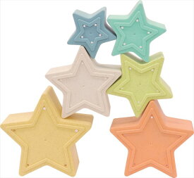 STACKING TOWER STAR スタッキングタワースター エド・インター Ed.Inter エコムギ スタッキングトイ 積み木 砂場 お風呂 プール 1.5歳以上