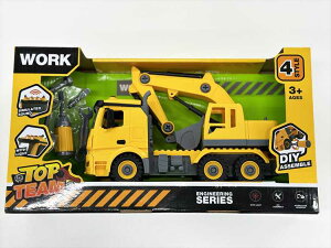 DIY TOY CARS@BIG ͂炭 Ԃ̂ gݗDIY VxJ[ d@ @@ gbN gN^[ _vJ[ 蕨 lWV gݗ j̎q