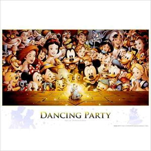 D-300-284 Dancing PartyVf 300s[X WO\[pY fBYj[ Disney e[