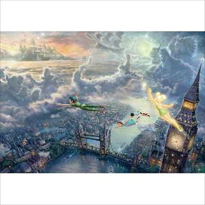 D-1000-031 Tinker Bell and Peter Pan Fly to Never Land Eŏ1000s[X WO\[pY fBYj[ e[