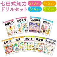 ＼レビュー投稿で選べるプレゼント／【 2歳 3歳 4歳 5歳 6歳 】 七田式知力ドリル ドリルセット 人気 幼…