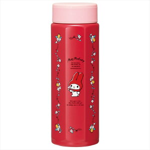 八角ステンレスボトル500ml 握りやすい 転がりにくい形状 飲み口 マイメロ Sanrio サンリオ キャラクター 赤 レッド 可愛い レトロ 飲み口 冷たい 熱い 保冷 保温
