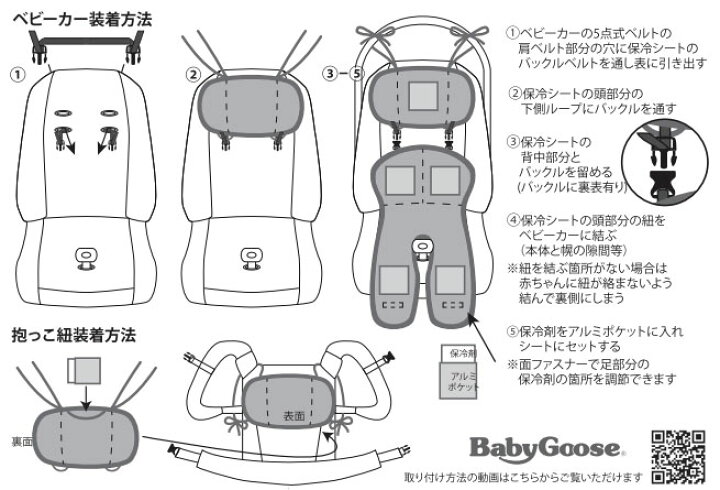 楽天市場 ベビーカー 保冷シート 抱っこ紐にも使える ひざ裏までひんやり涼しく 足用ポケット 付き やわらか保冷剤で赤ちゃんも安心のベビーカーシート ベビーカーやチャイルドシートでの夏の暑さ対策 熱中症対策グッズ 冷却シート 新生児の出産祝いにも