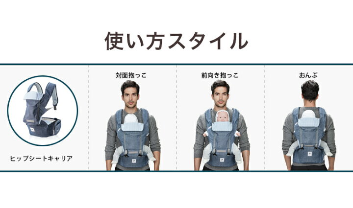 楽天市場】ミキハウス × ポグネー ヒップシート キャリア サイレント 