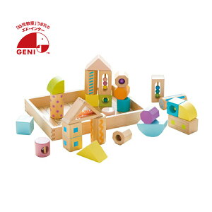 【10/25限定★抽選で最大100%ポイントバック】音いっぱいつみき ボリュームセット エドインター ギフト 出産祝い 積み木 木製玩具 知育玩具 1歳 誕生日 木のおもちゃ 積木 つみき ラトル ガ