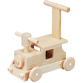 森の汽車ポッポ 乗用玩具 押し車 木製 足けり乗用 おもちゃ 子供用乗り物 【平和工業】
