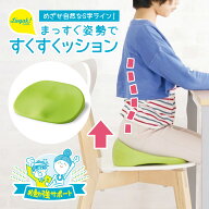 ソニック まっすぐ姿勢ですくすくッション 子供 姿勢 矯正 改善 グッズ クッション リビガク 猫背 姿勢 …