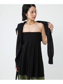 【SALE／10%OFF】【洗濯可】ブラカップ付きベアトップ BABYLONE バビロン トップス ベスト・ジレ グレー ブラック【RBA_E】【送料無料】[Rakuten Fashion]
