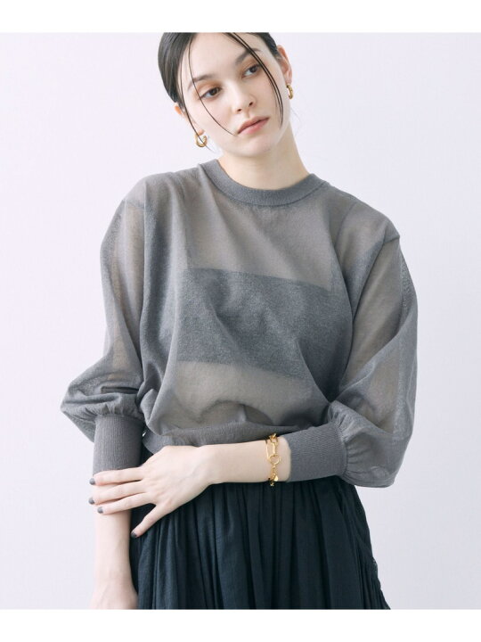 楽天市場】【SALE／20%OFF】シアーニットプルオーバー BABYLONE 