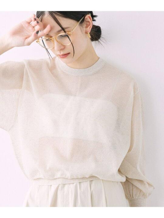 楽天市場】【SALE／20%OFF】シアーニットプルオーバー BABYLONE 