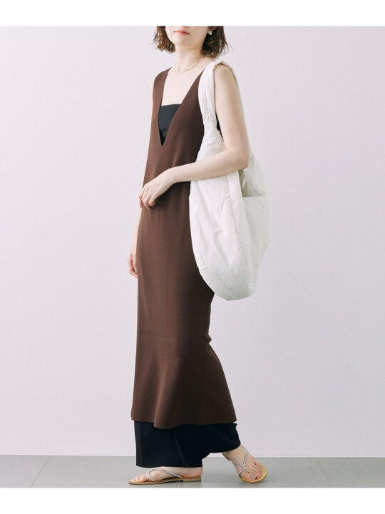 楽天市場】【SALE／40%OFF】深Vネックニットワンピース BABYLONE 