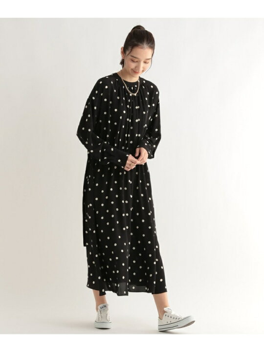 楽天市場】【SALE／30%OFF】(W)ドットロングワンピース BABYLONE  