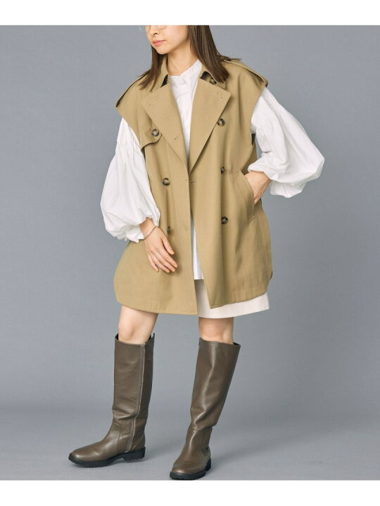 楽天市場】【SALE／10%OFF】ギャバトレンチジレ BABYLONE バビロン 