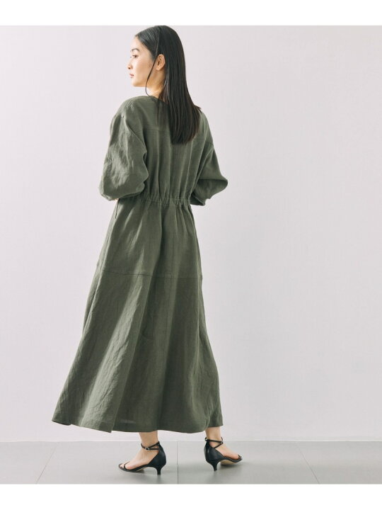楽天市場】【SALE／50%OFF】リネンワッシャーフレアワンピース  