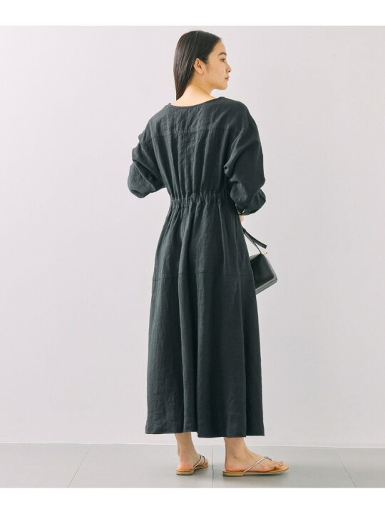 楽天市場】【SALE／52%OFF】リネンワッシャーフレアワンピース 