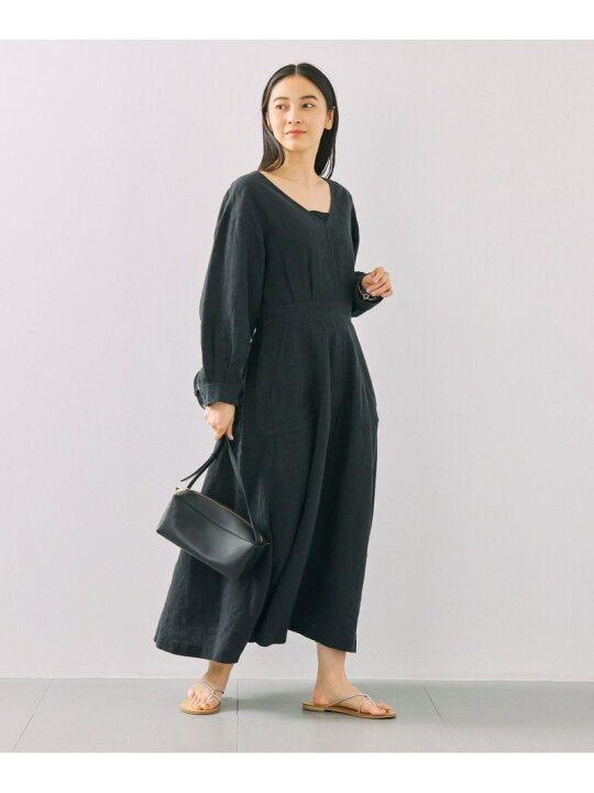 楽天市場】【SALE／50%OFF】リネンワッシャーフレアワンピース  