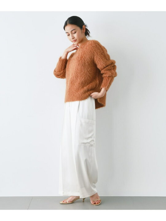 楽天市場】【SALE／50%OFF】シャギークルーネックプルオーバー 