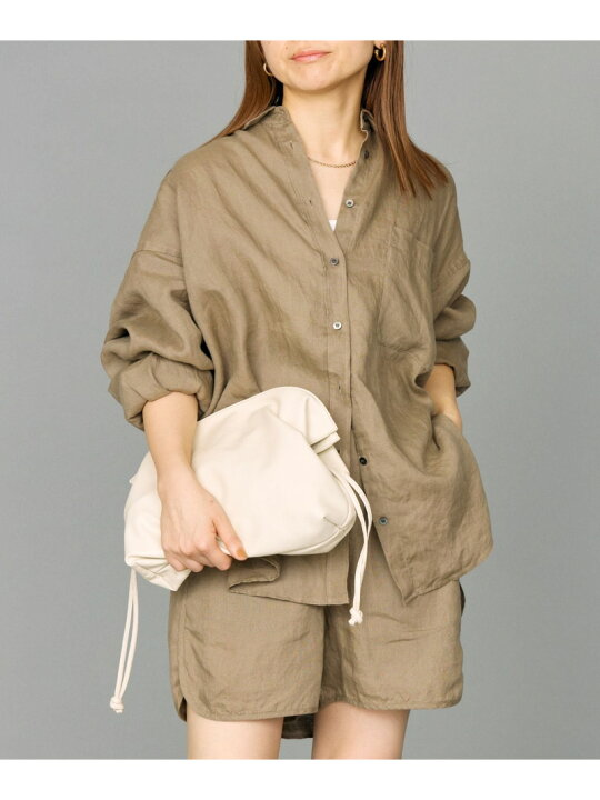 楽天市場】【SALE／30%OFF】リネンBIGシルエットシャツ BABYLONE 