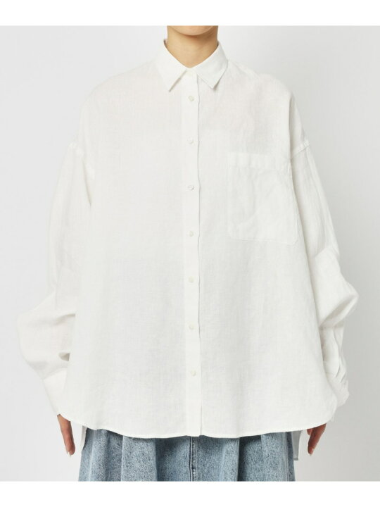 楽天市場】【SALE／30%OFF】リネンBIGシルエットシャツ BABYLONE 