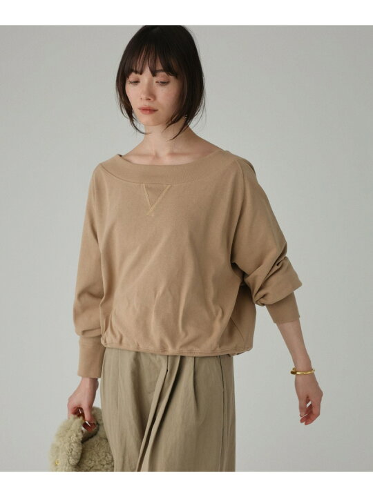 楽天市場】【SALE／40%OFF】ボートネック裏毛プルオーバー BABYLONE 