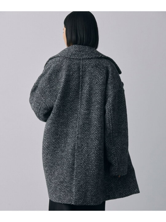 楽天市場】【SALE／30%OFF】ヘリンボーンミドルコート BABYLONE 