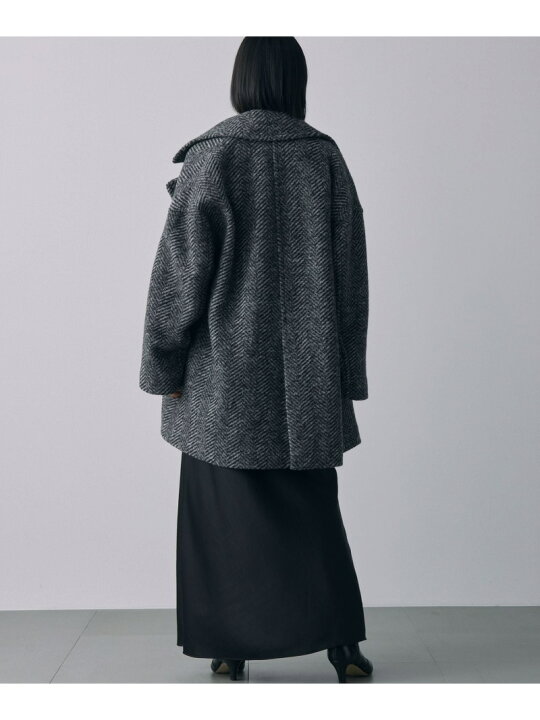楽天市場】【SALE／30%OFF】ヘリンボーンミドルコート BABYLONE 