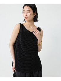 ノースリガーターアミニット BABYLONE バビロン トップス ニット ベージュ ブラック グリーン【送料無料】[Rakuten Fashion]