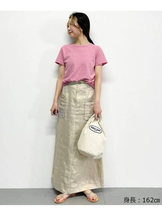 楽天市場】【SALE／52%OFF】ラメリネンポケットスカート BABYLONE 
