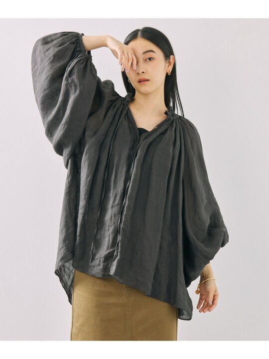 楽天市場】【SALE／30%OFF】ギャザーボリュームブラウス BABYLONE 