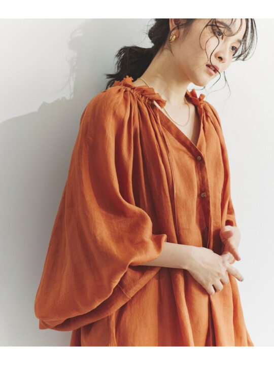 楽天市場】【SALE／30%OFF】ギャザーボリュームブラウス BABYLONE 