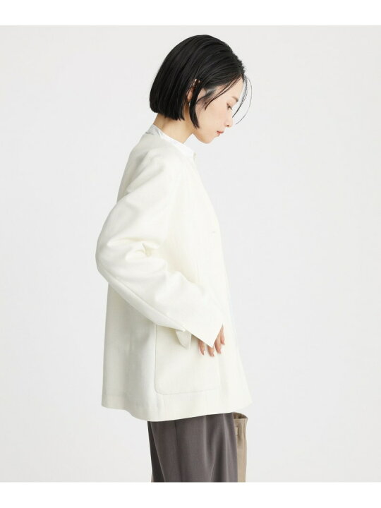 楽天市場】【SALE／60%OFF】ノーカラージャケット BABYLONE バビロン 