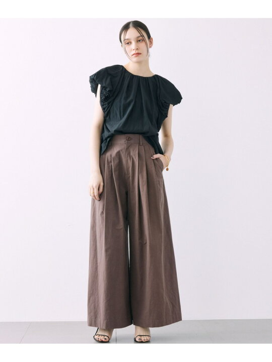 楽天市場】【SALE／60%OFF】ナイロンバルーンスリーブブラウス 