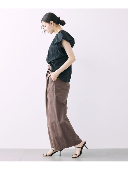 楽天市場】【SALE／60%OFF】ナイロンバルーンスリーブブラウス 