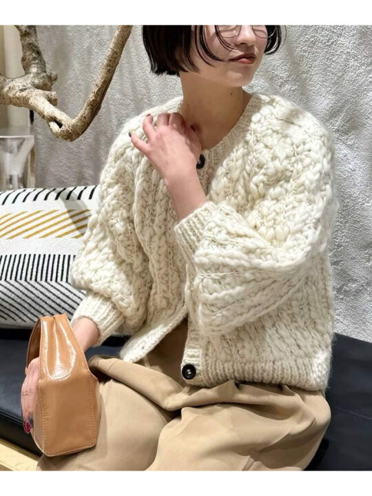 楽天市場】【SALE／50%OFF】ハンドフォルムカーディガン BABYLONE  