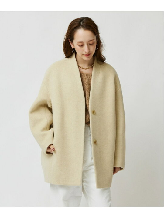 楽天市場】【SALE／20%OFF】LAMBSWOOLコクーンコート BABYLONE 