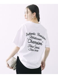 【Champion】Authent Tシャツ BABYLONE バビロン トップス カットソー・Tシャツ ホワイト【送料無料】[Rakuten Fashion]