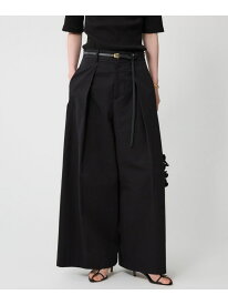 【SALE／40%OFF】ダンプタックワイドパンツ BABYLONE バビロン パンツ その他のパンツ ブラック ベージュ【RBA_E】【送料無料】[Rakuten Fashion]